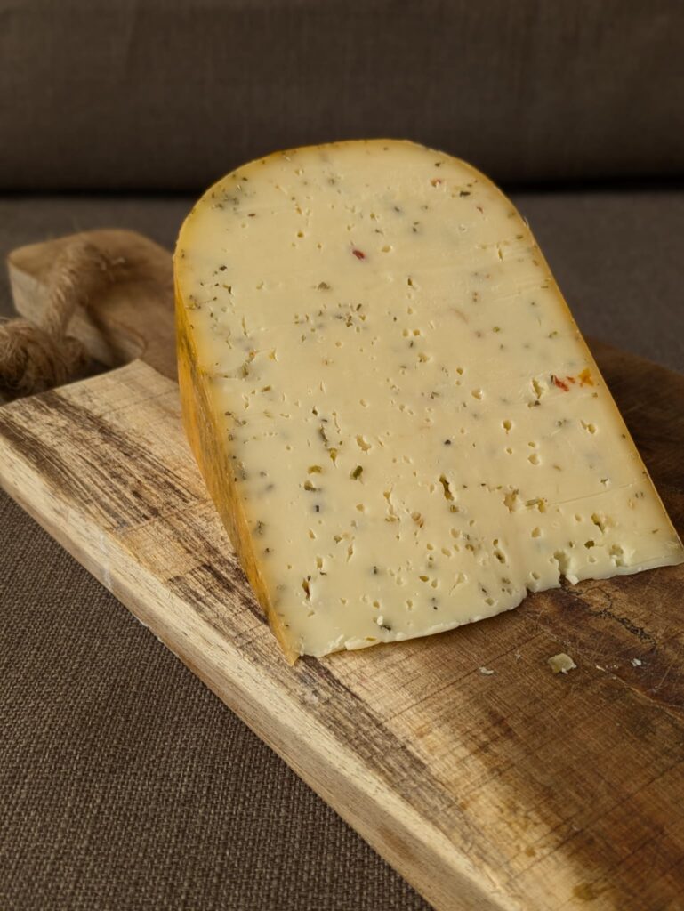 seizoenskaas op plank